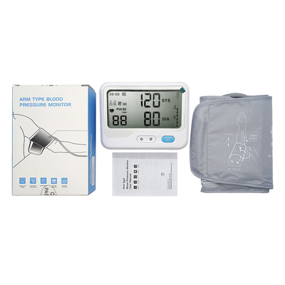 ABS médico LCD dos monitores da pressão sanguínea da casa de AC1.5V