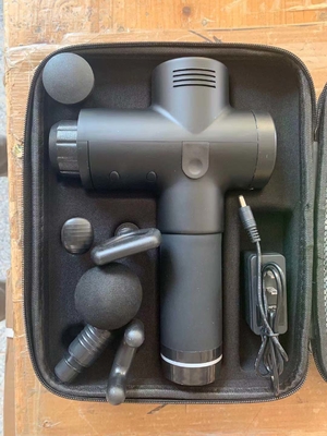 Pistola de massagem para musculação de seis cabeças para relaxamento muscular
