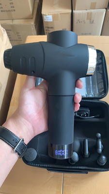 Pistola de massagem para musculação de seis cabeças para relaxamento muscular