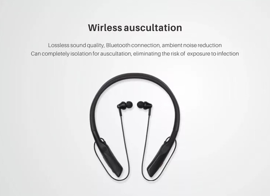 Dispositivos médicos profissionais para hospitais Telefone celular Bluetooth Eletrônico Estetoscópio