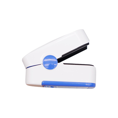 Tela rápida da cor OLED da medida quatro do oxímetro do pulso do grampo do dedo azul e branco