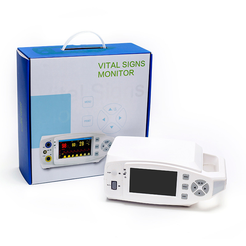 Cor veterinária TFT de RoHS 4.3nch do monitor da pressão sanguínea de Oscillometric