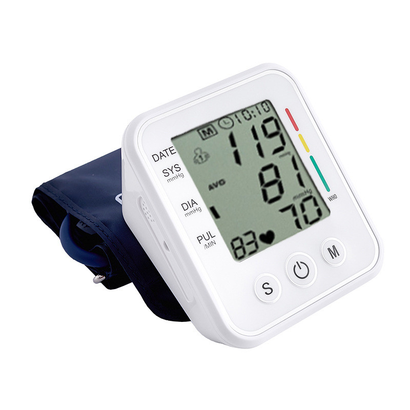 Monitor esperto da pressão sanguínea de indicação digital do LCD com relatório de grande volume da voz