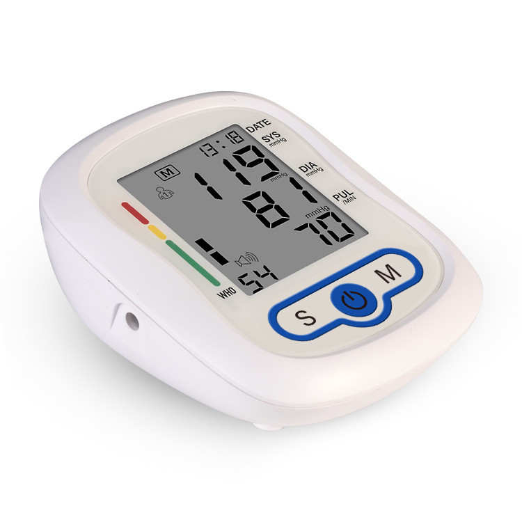 Tipo pressurização inteligente do braço de Digitas do Sphygmomanometer com relatório da voz
